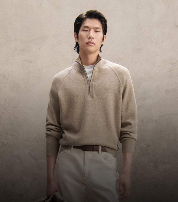 Selection of Half-Zips for men by HUGO BOSS