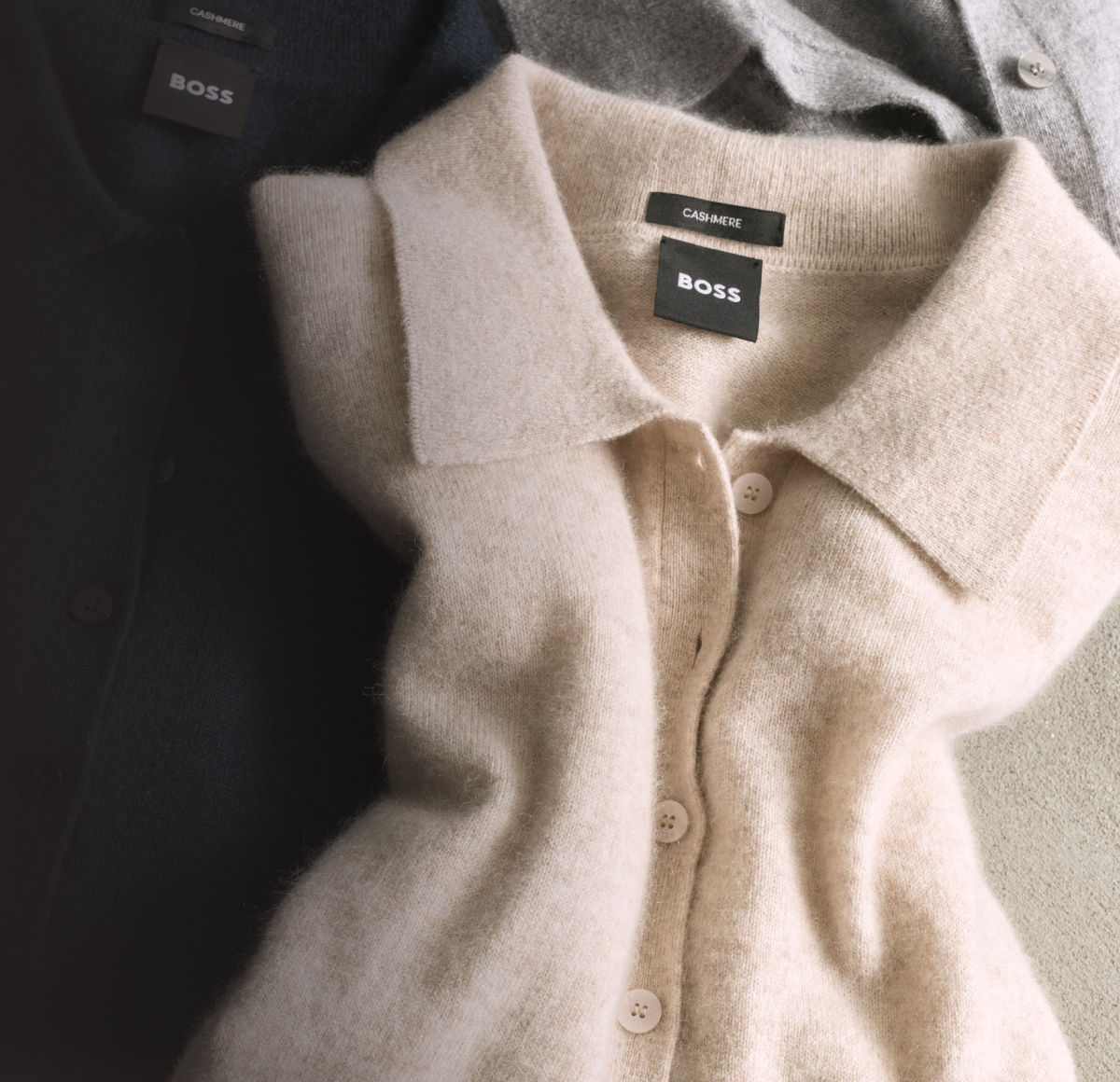 Selection of premium knitwear for woman by HUGO BOSS