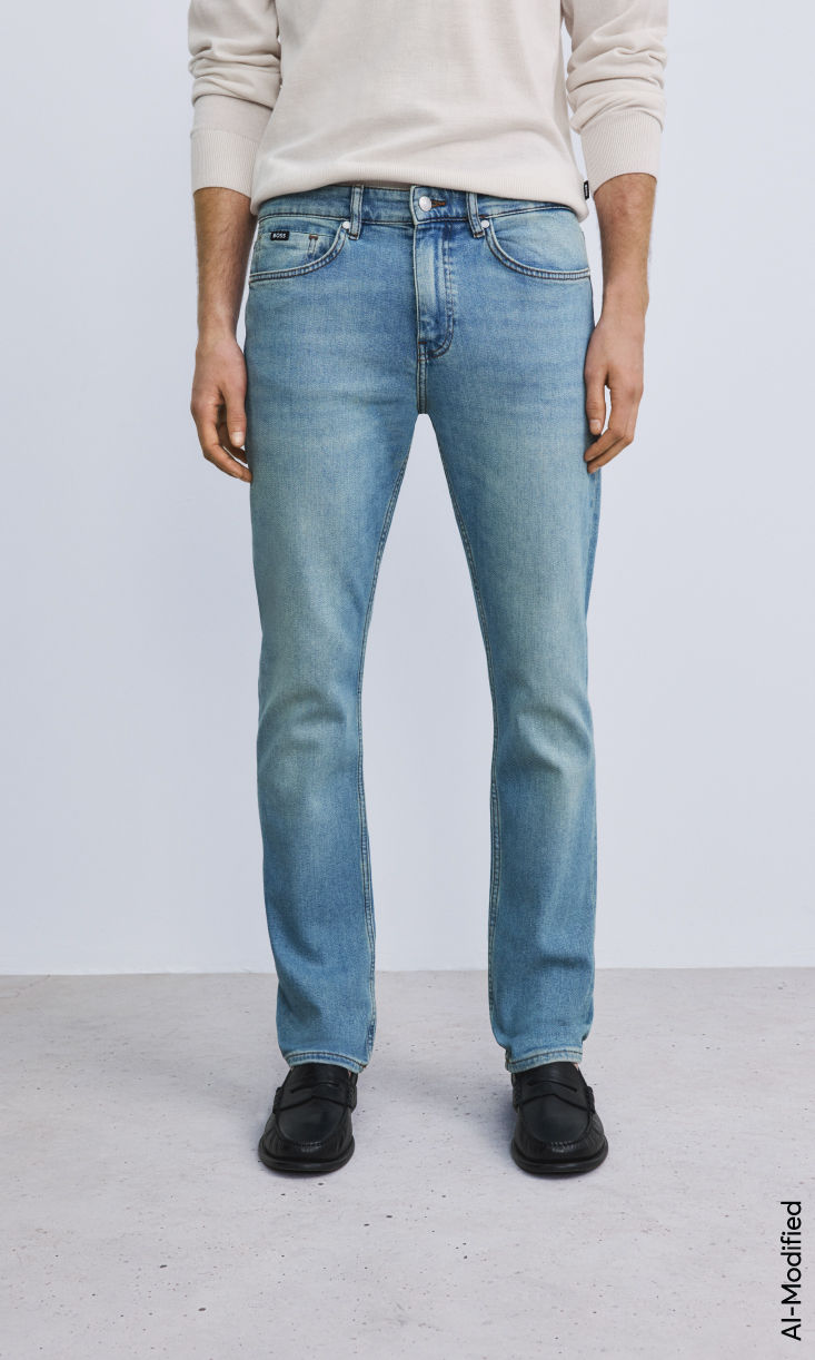 Shop slim fit jeans by BOSS