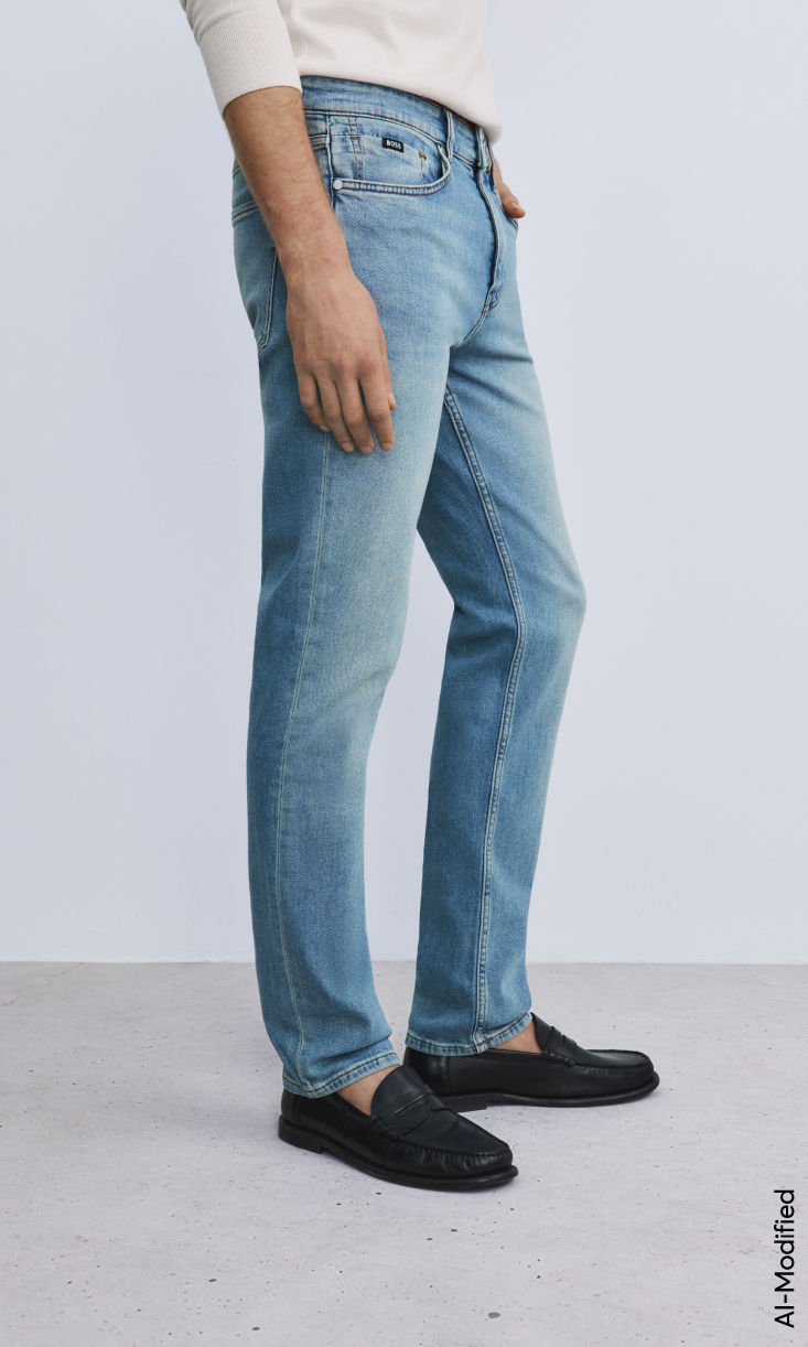 Shop slim fit jeans by BOSS