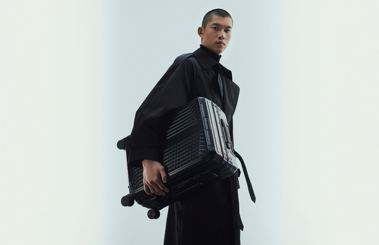 BOSS x Samsonite exclusive luggage collection