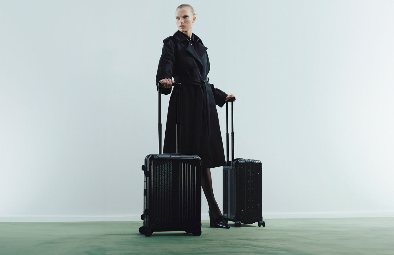 BOSS x Samsonite exclusive luggage collection
