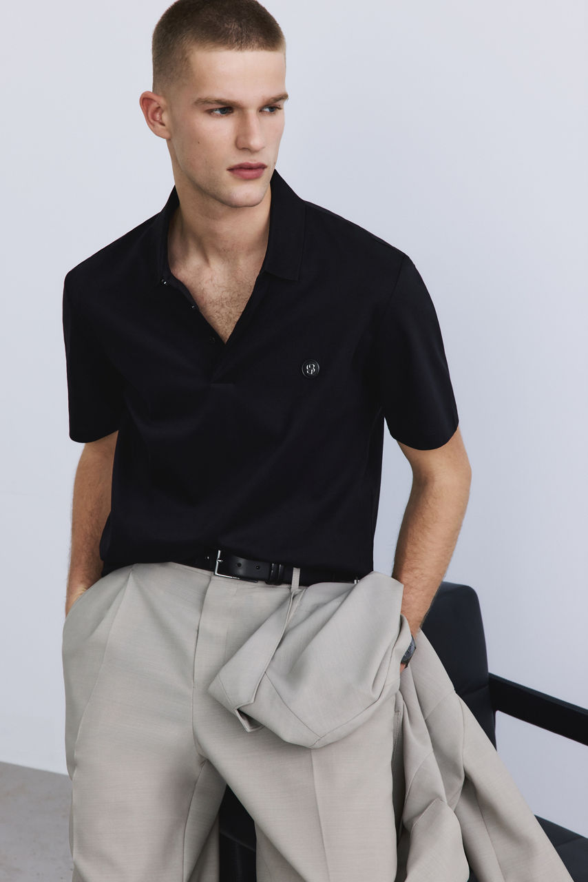 BOSS Polo with shorts