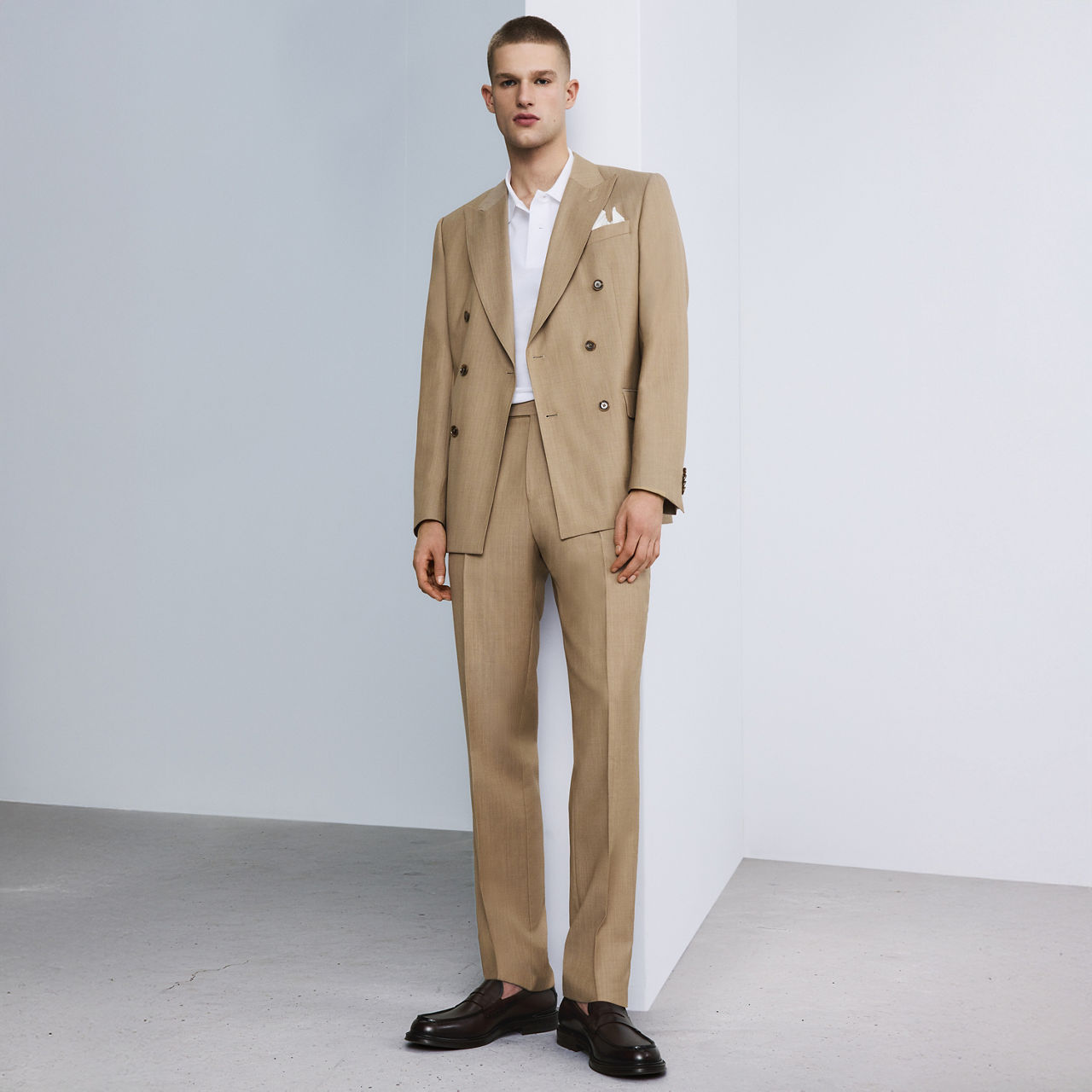 Selection of BOSS ONE suits for men