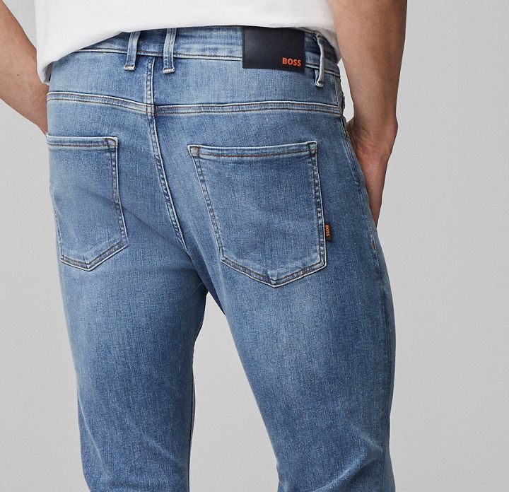 Jeans Fit Ratgeber für Herren Die Perfekte von BOSS