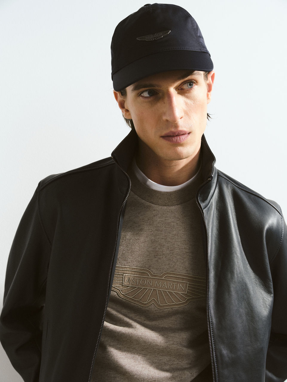 Sweater selection from the BOSS x Aston Martin collection for men