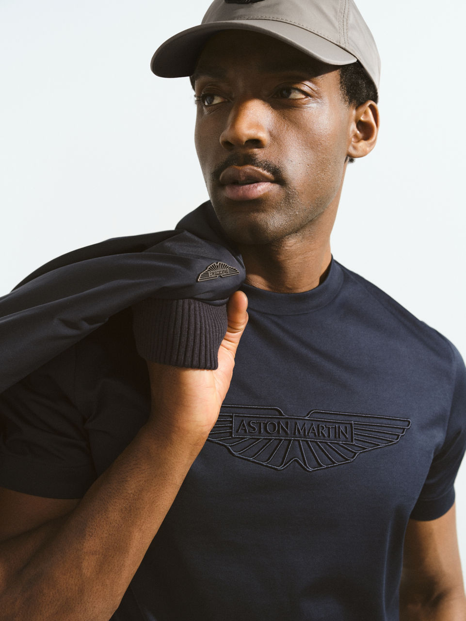 T-shirts selection from the BOSS x Aston Martin collection for men