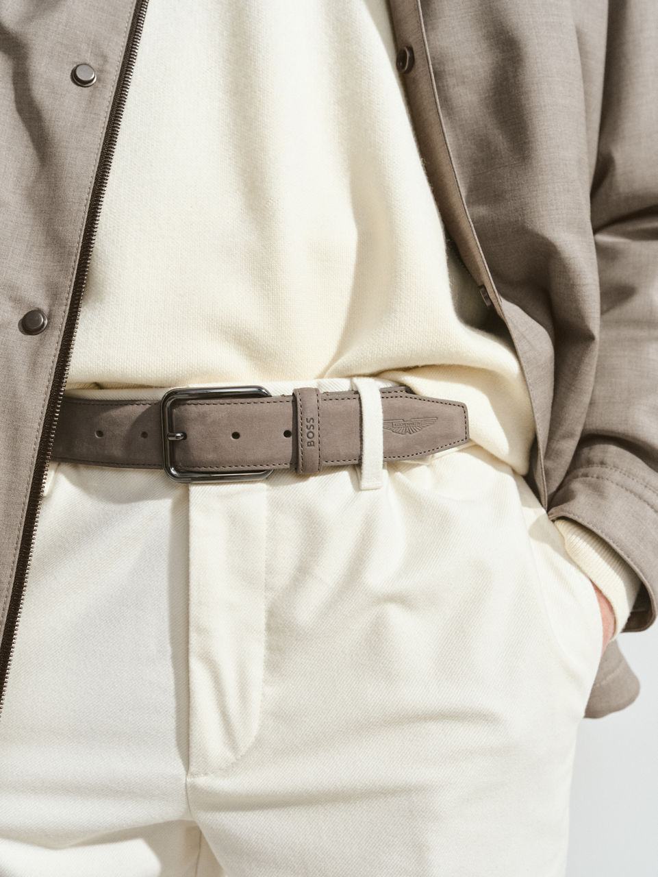 Accessories for men from the BOSS x Aston Martin collection