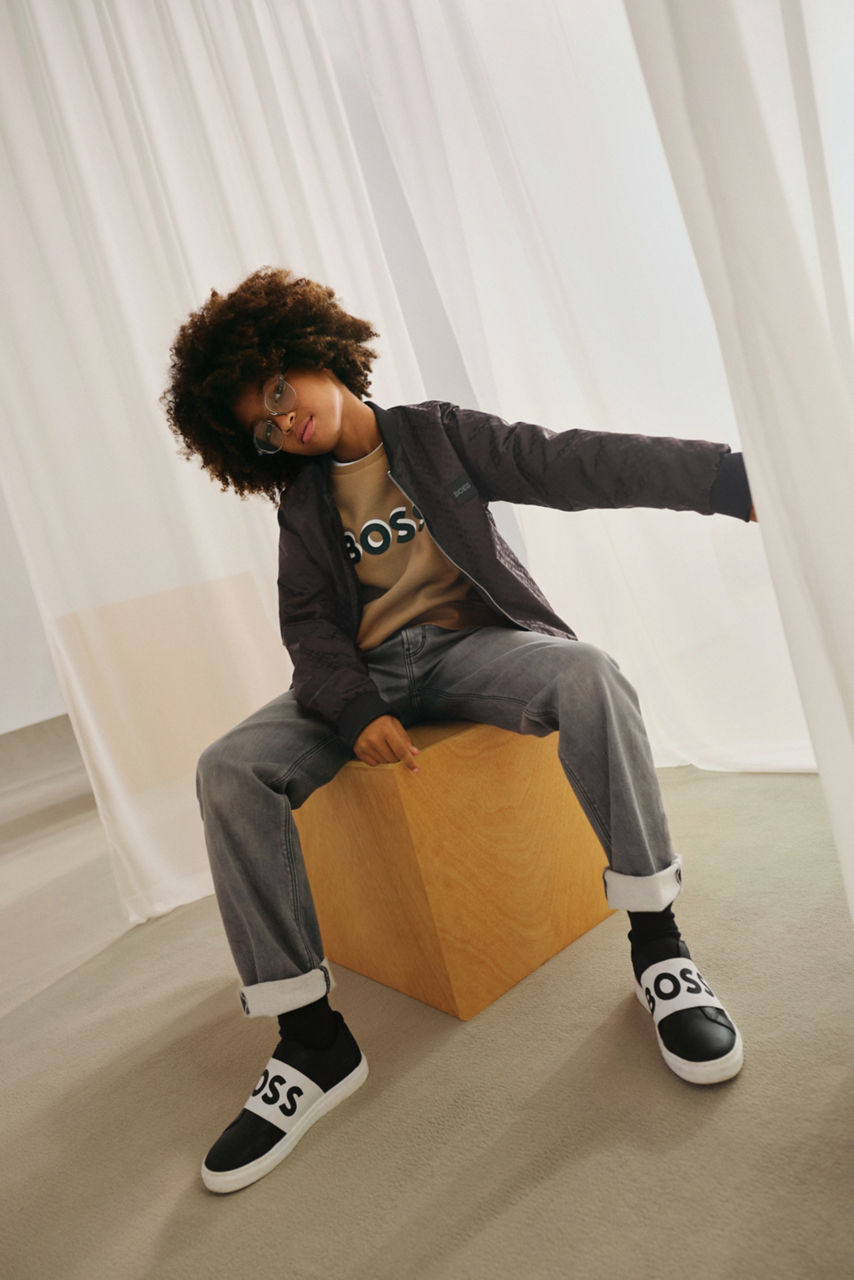 Shop boys jackets by Hugo BOSS