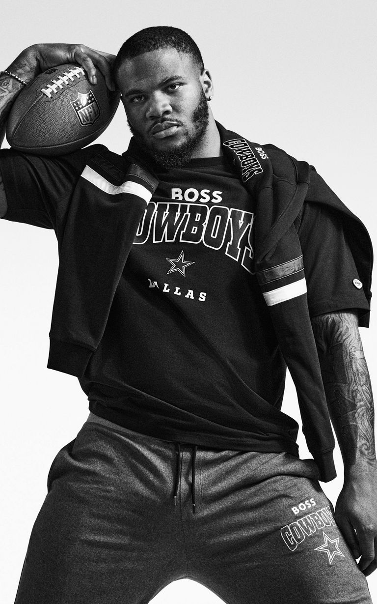Hugo Boss Men's NBA x Chicago Bulls 360 Long Sleeve T-shirt