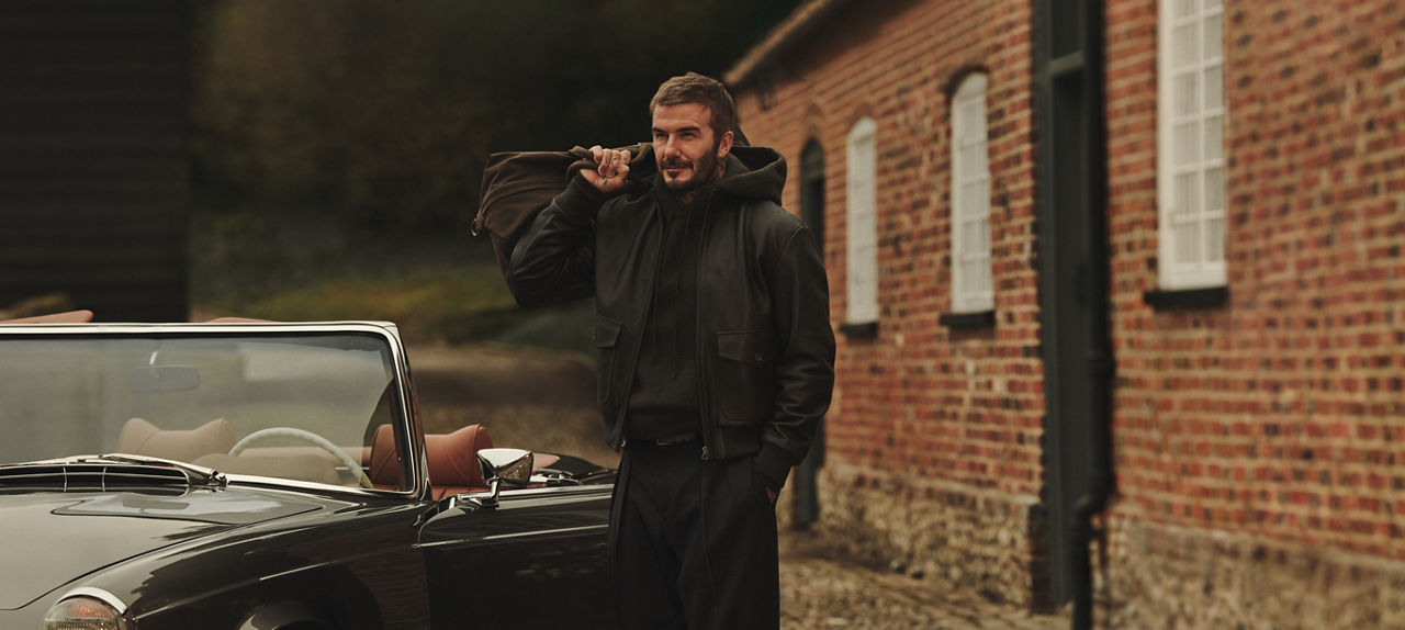 BECKHAM BY BOSS-vinterkollektionen för herr