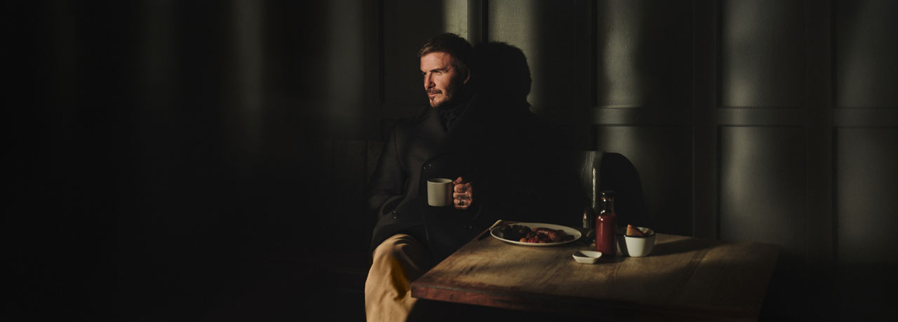 Full look from the BOSS BY BECKHAM collection