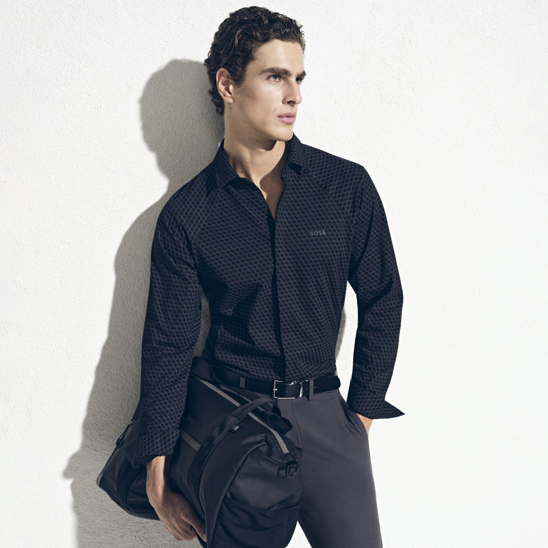 Longsleeve Polos for Men by BOSS