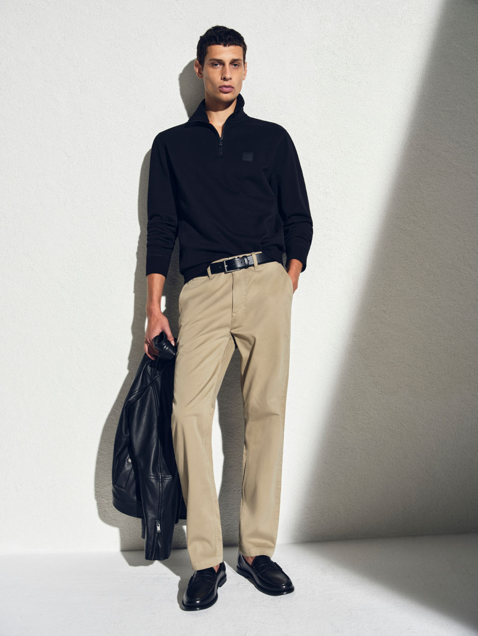 BOSS Polo with shorts