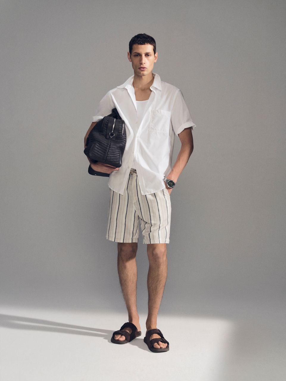 Selection of chino shorts for men by BOSS