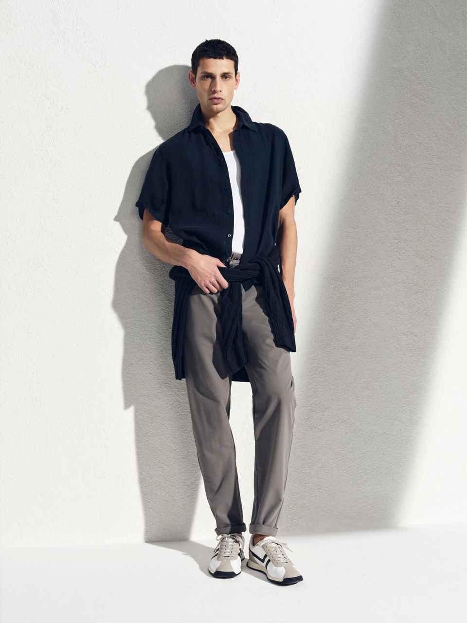 Discover men's chinos look by BOSS