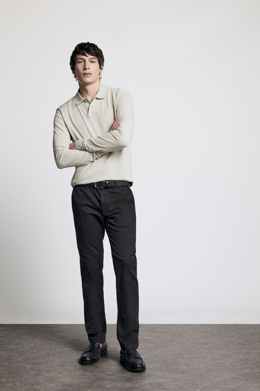 BOSS Polo with shorts