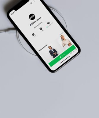 日本のBOSS LINEアカウントのスマホ用ページ