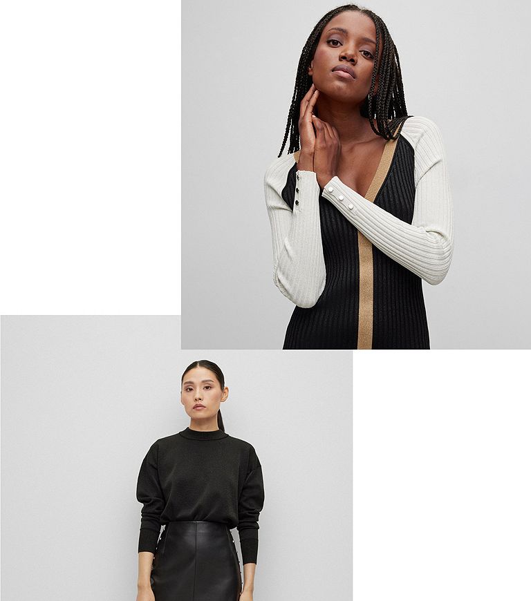 HUGO BOSS Winter Work Outfits for Women – Elaborate designs
