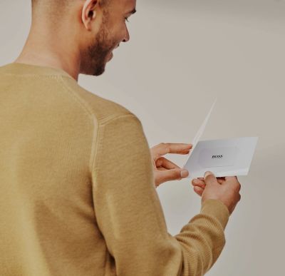 Gigi Hadid wearing BOSS