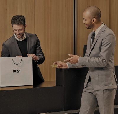 Lee Min-ho wearing BOSS