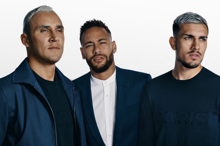 Paris Saint Germain F C Spieler Ausgestattet Von Boss