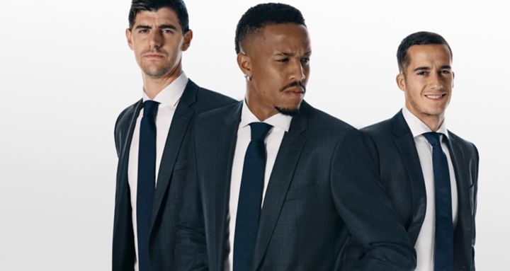 Real Madrid C F Players Wearing Boss Suits Casual Looks