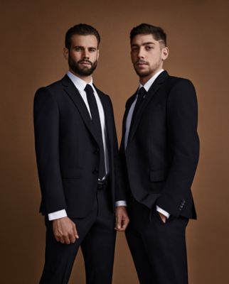 Real Madrid C F Players Wearing Boss Suits Casual Looks