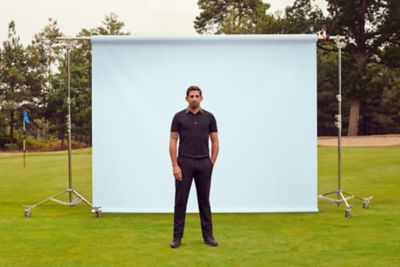 Professional golf player sponsored by BOSS