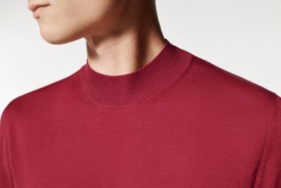 BOSSのメンズ向けメリノウールスタイル