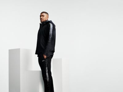 anthony joshua hugo boss tracksuit