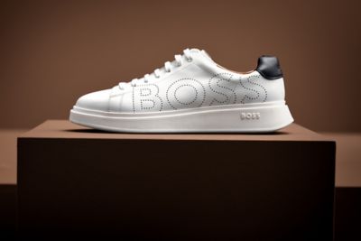 scarpe hugo boss uomo bianche