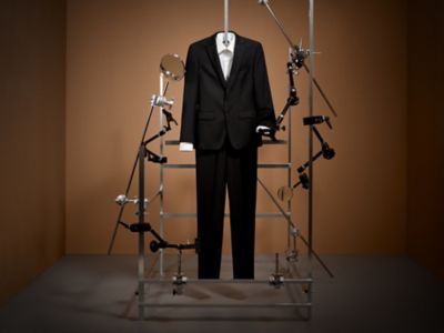 Laydown Image of our new signature BOSS one Suit