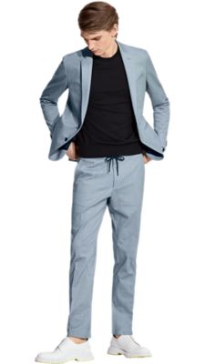 hugo boss light blue blazer