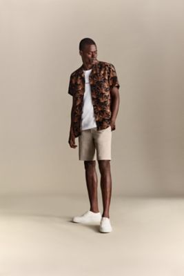 Casual linen shirts men by BOSS