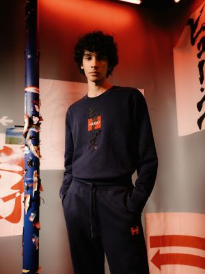 HUGO logo looks for men