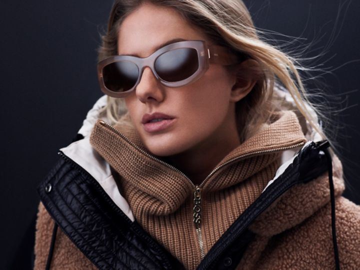 TIK TOK star Khaby wearing BOSS sunglasses