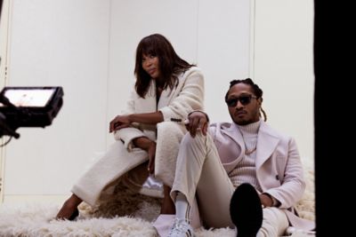 Future and Naomi Campbell for Be your own BOSS Global Campaign Fall Winter 2022