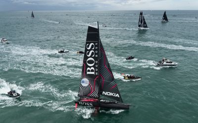 hugo boss racing yacht