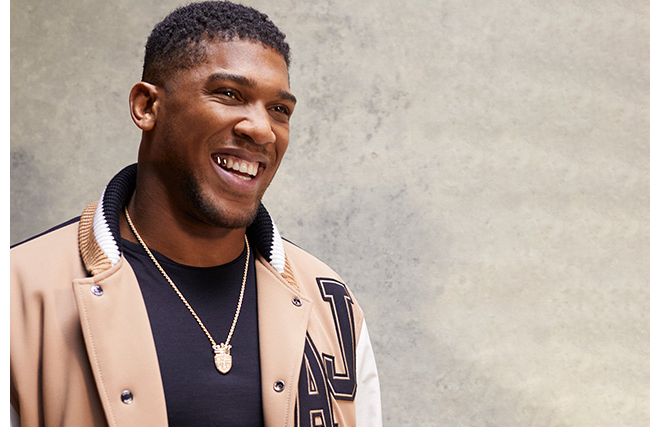 Anthony Joshua for Behind the BOSS