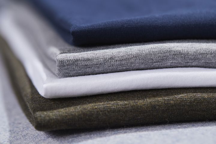 Pile of cotton products by BOSS