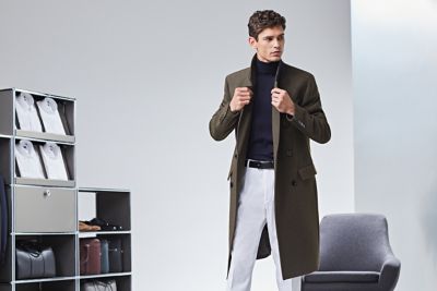 hugo boss coat men