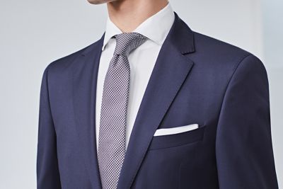 hugo boss full canvas suit