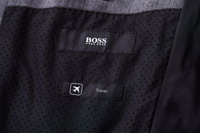 hugo boss travel trousers