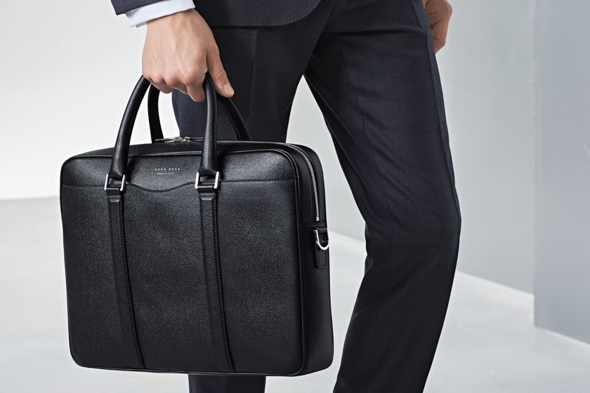 Sacoche hugo boss discount homme pas cher
