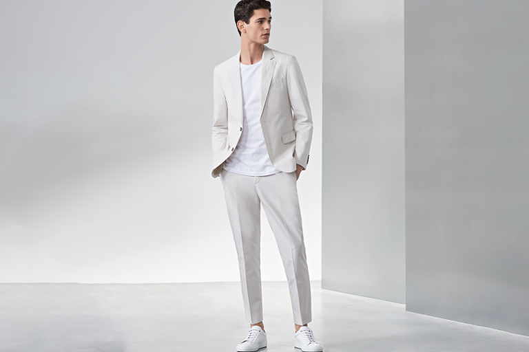 10 rules of trainers | Combining trainers with suit or chinos | BOSS