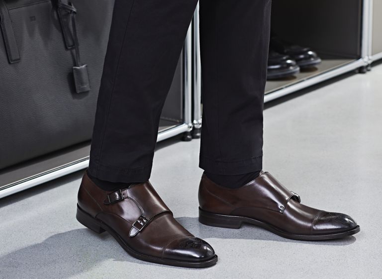 Hugo boss men's leather shoes hotsell