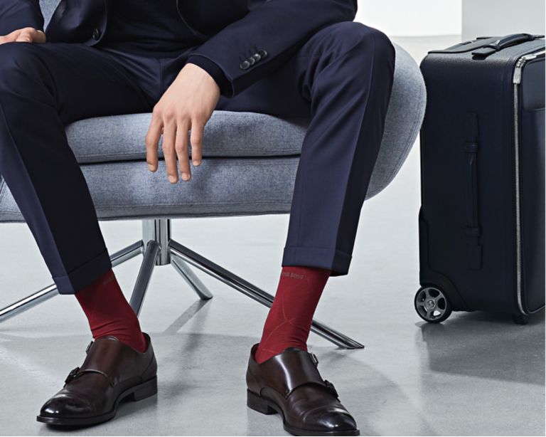 Hugo Boss Boss Guide Matching Suits With Socks