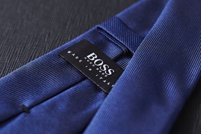 hugo boss shirt and tie