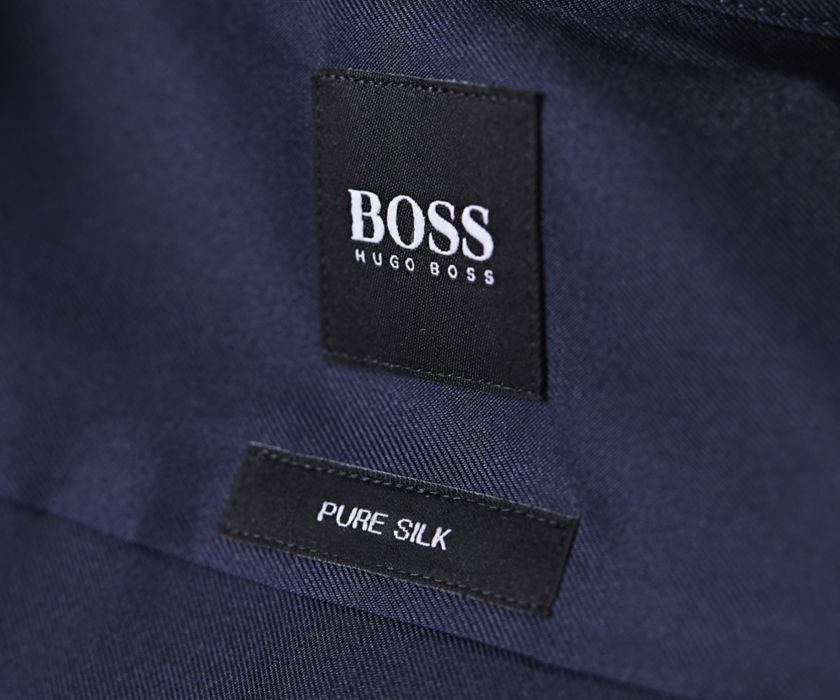 Hugo boss silk shirt sale